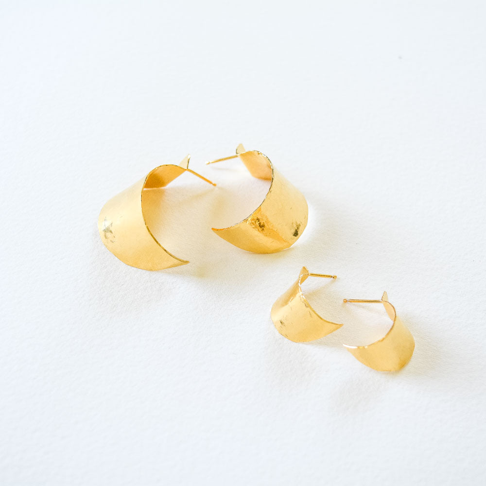 Gold Siren Earrings